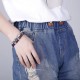 4Pcs Natural Stone Bead Bracelet For Girls Women Lucky Healing Bracelet (paw+heart) 4Pcs Natural Stone Bead Bracelet For Girls Women Lucky Healing Bracelet (paw+heart)